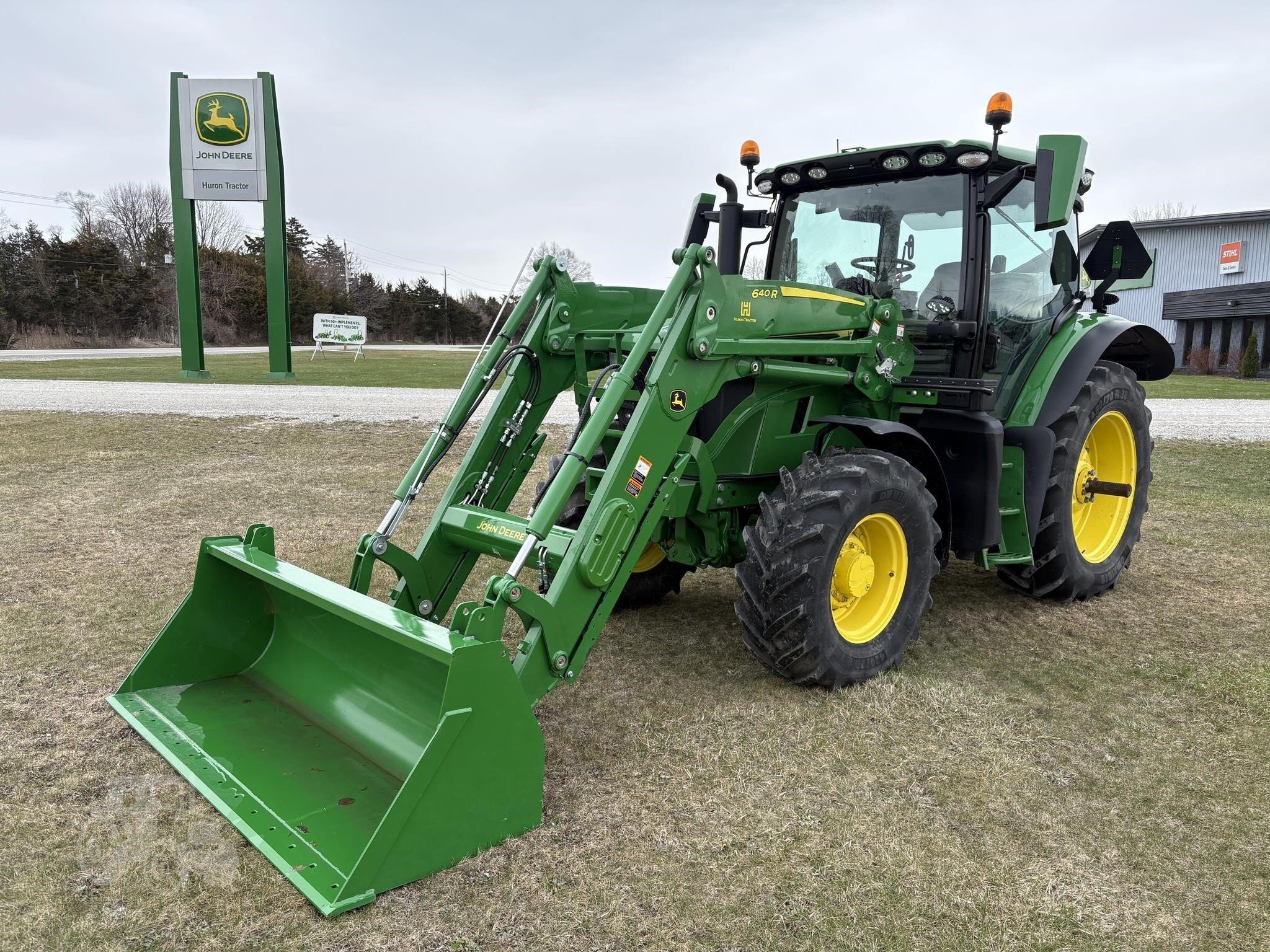 John Deere Tractor and Loader